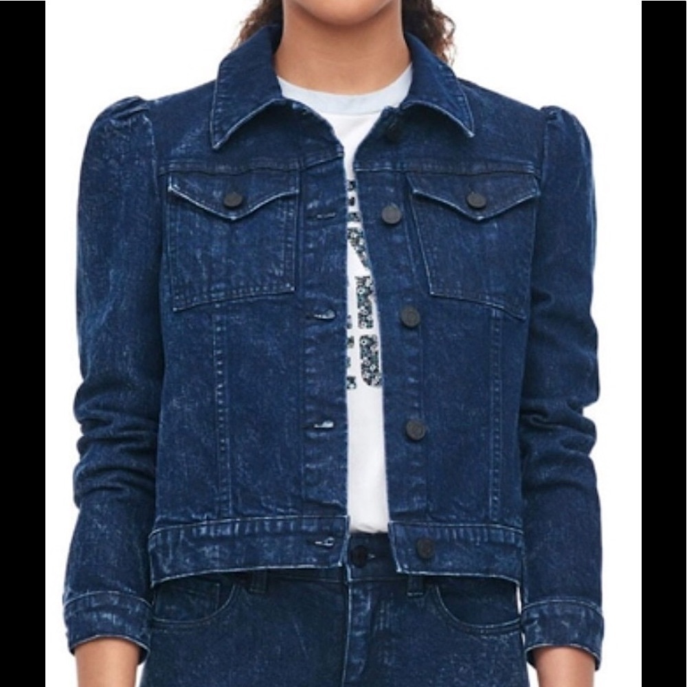 NWT - LaVie Rebecca Taylor Denim Jacket  sz S